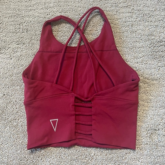 high neck long line bra size small - Picture 2 of 7
